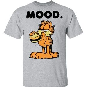 Garfield 'Mood' Gray T-Shirt Ripple junction 2x